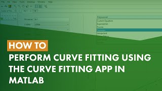 How to Perform Curve Fitting Using the Curve Fitting App in MATLAB screenshot 2