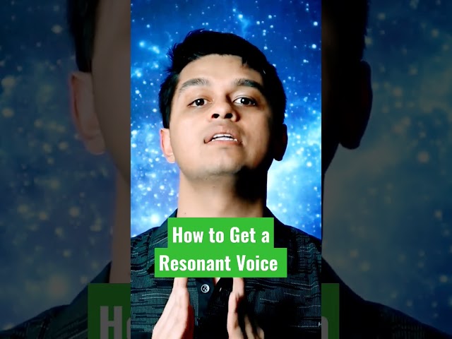 How to Get a Resonant Voice #shorts #armanitalks #resonance #voicecoaching #deepvoice