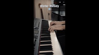 ❄️ Winter Melody ❄️ // Jacob's Piano // Shorts