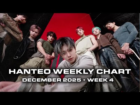 [Hanteo Weekly TOP 10] 2025년 12월 4주 차 한터 주간차트 | DECEMBER 2025 WEEK 4