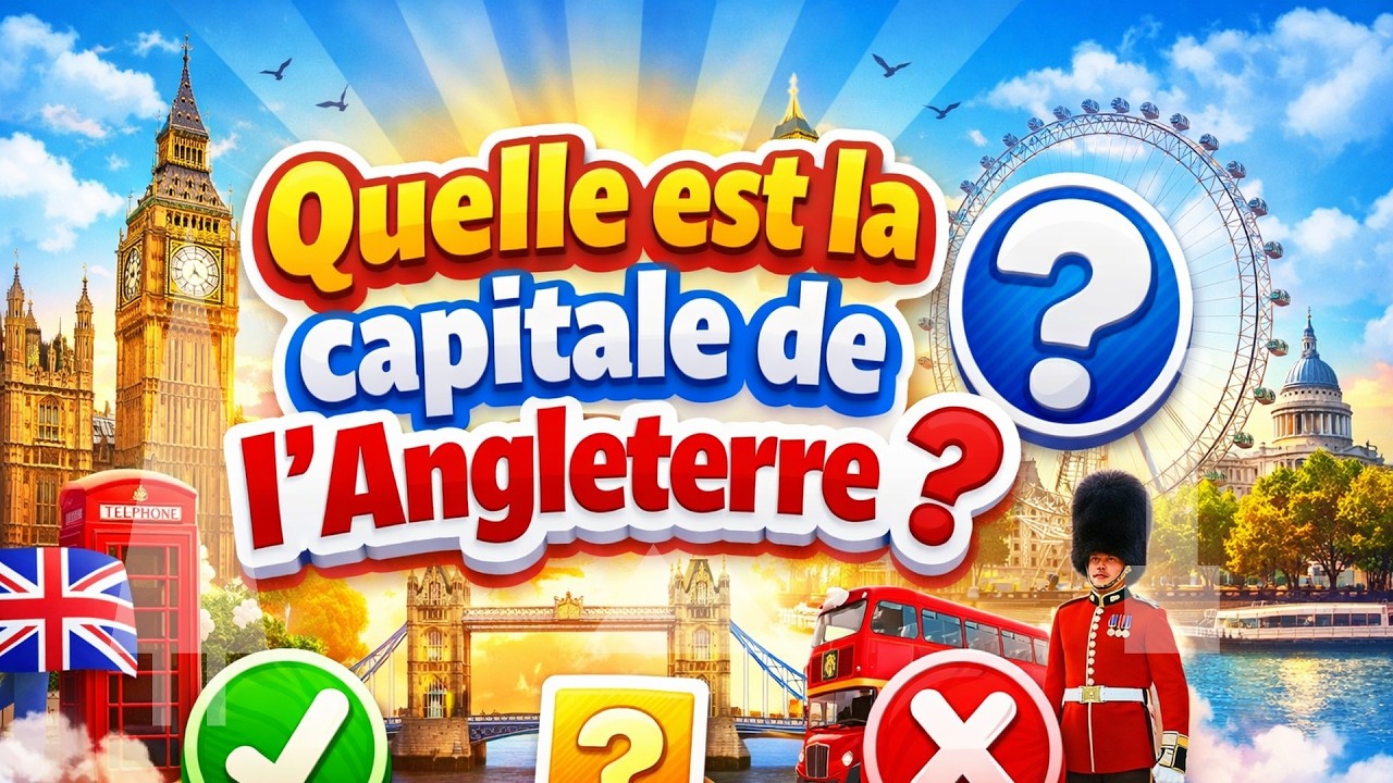 🚨NE REGARDEZ PAS CE QUIZ💡SI VOUS NE VOUS SENTEZ PAS PRET🧠! Quiz sur les capitales. Partie 1😬