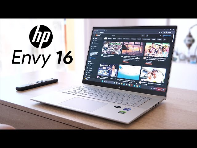 HP ENVY 16 review 2023 ¡UNA BESTIA CON PANTALLA TÁCTIL! - YouTube