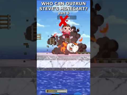 Who Can Avoid Being RUNOVER by Steve?? - Part 4