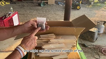 BeeCastle unboxing 10 frames and 2 layer video.