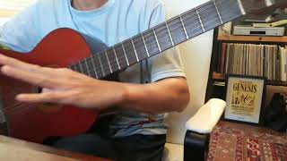 Genesis Songs Tutorial on Classical Guitar - Supper's Ready (part 3 correction/update)