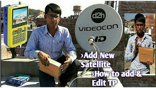 Freesat V8 Finder में Satellite & TP कैसे जोड़े [Full Video] screenshot 5
