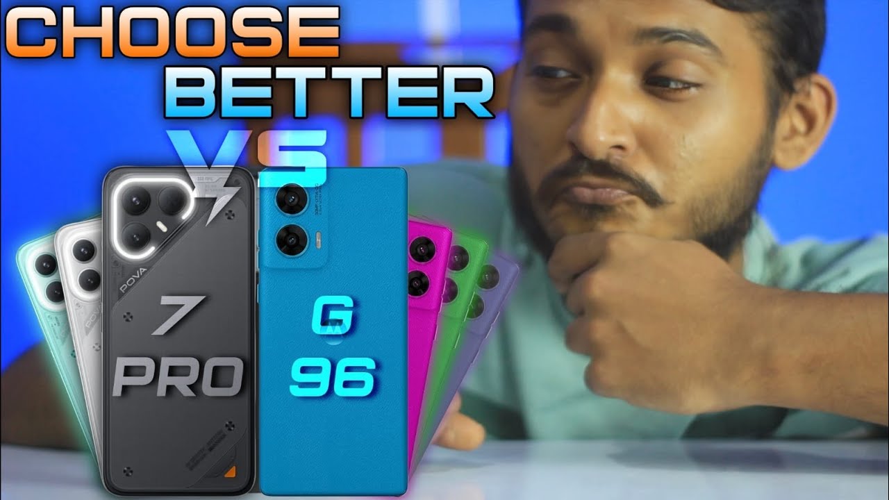 Moto G96 vs Techno pova 7 pro |  best smartphone 2025 ⚡