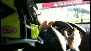 Never tell Jenson Button NOT to drift ;-) — Race Taxi at Formula 1 Nürburgring 2009 — Renntaxi