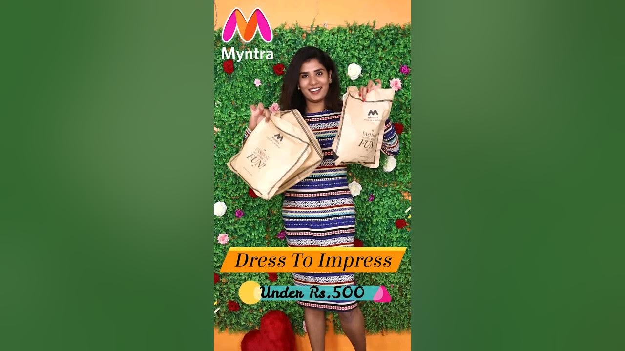 Outfits Under Rs.500 ft. Myntra | Dress To Impress 101 | Style Guide |  Myntra #shorts - YouTube