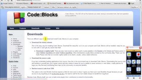 Curso de C++ Iniciantes - 01 - Instalando o Codeblocks