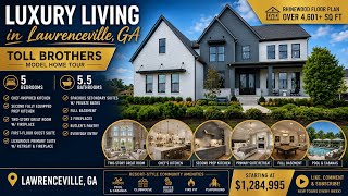 Inside a $1.28M Toll Brothers Luxury Home | TWO Kitchens! | Lawrenceville, GA