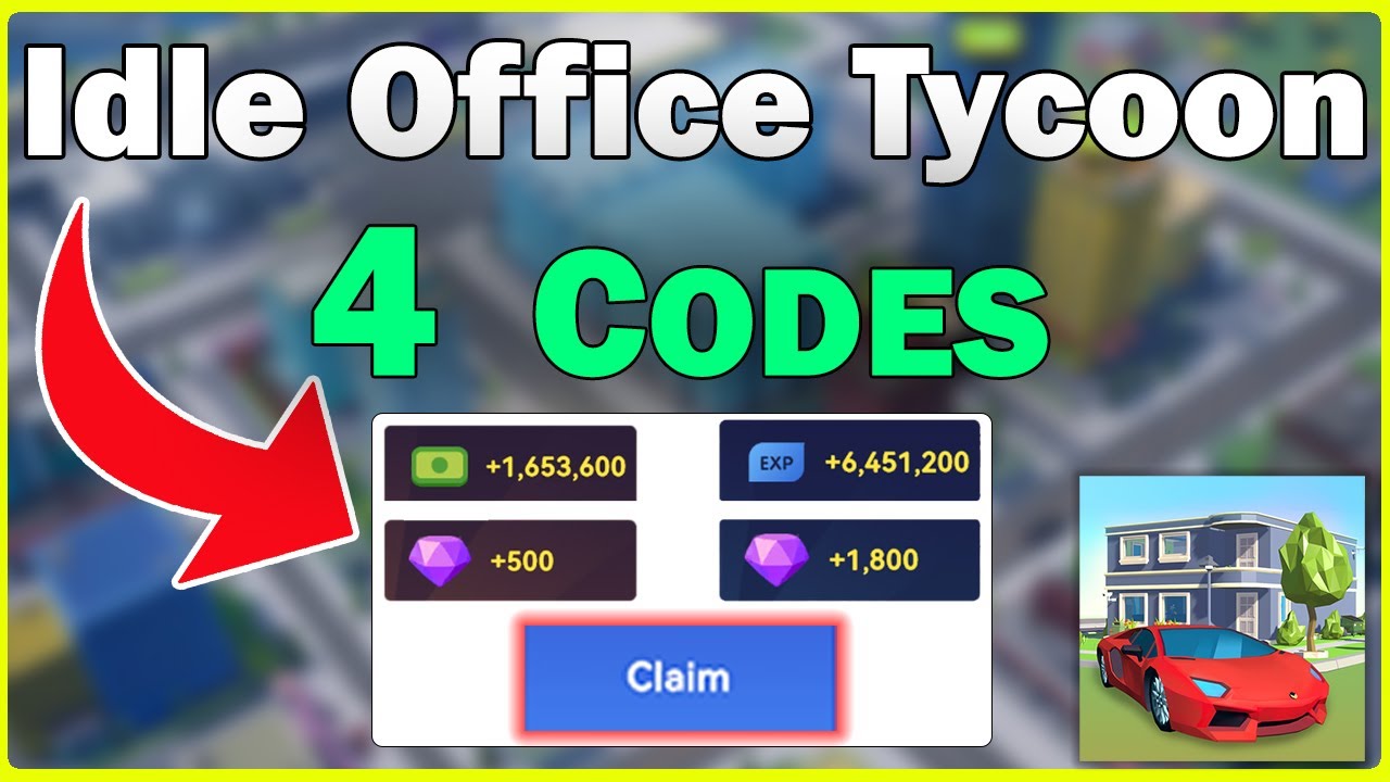 Idle office tycoon подарочный код февраль