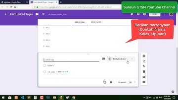 Cara Mudah membuat form upload tugas dengan google form
