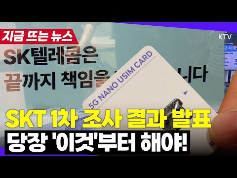 <strong>SKT</strong>, 단말기 고유식별번호는 유출 안됐다! 안심은 일러, 유심 보호 서비스는 필수 가입!