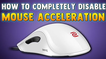 HOW TO DISABLE MOUSE ACCELERATION IN WINDOWS (Mouse Acceleration Explained) 100% ACCURACY PC GAMING