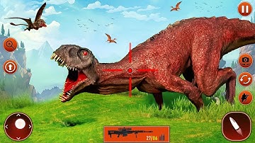 Wild Dinosaur Hunter Shooting Android Gameplay