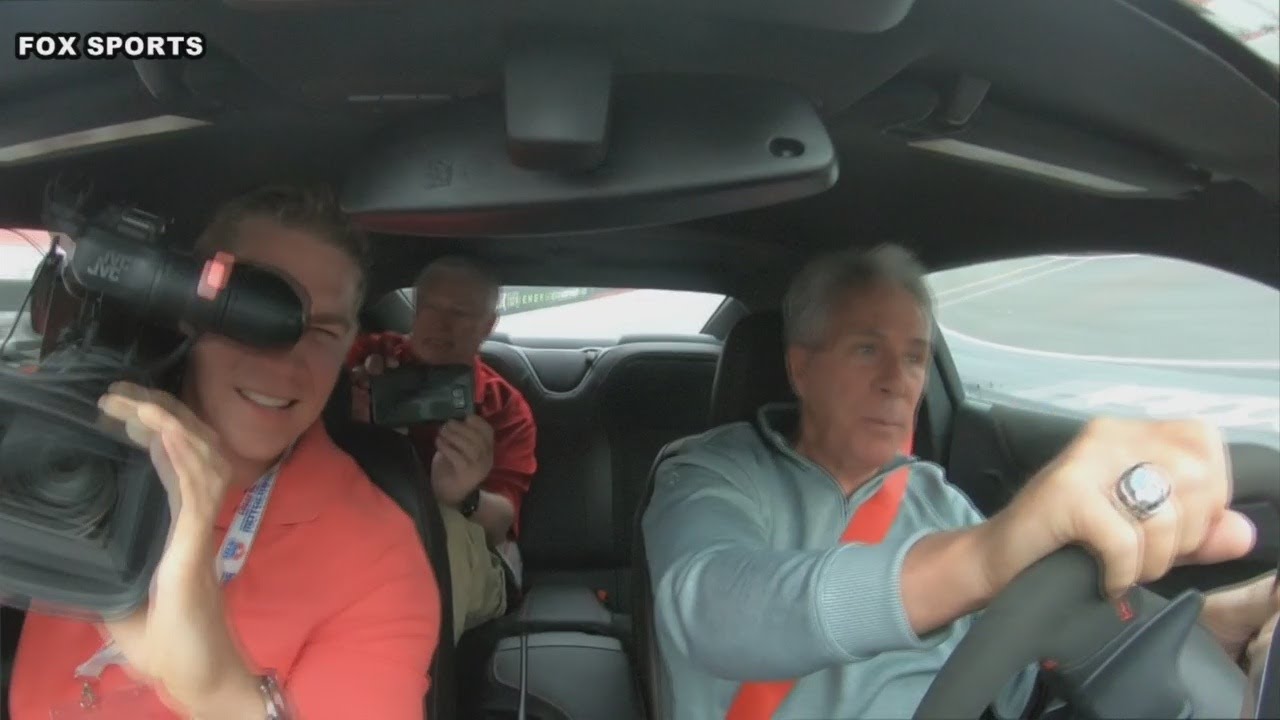 Darrell Waltrip gives thoughts on Bristol during pace car ride-along