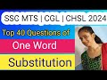 One word substitution episode 1