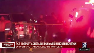 Suspect fatally shot, deputy critically injured after 20-minute pursuit in north Houston, offici...