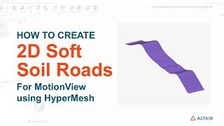 Generating Soft Soil Surface in HyperMesh to Be Used in MotionView screenshot 1
