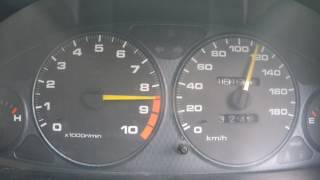 Honda dc2 turbo 2nd gear launch r888