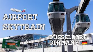 SkyTrain Düsseldorf | Airport transfer | #skytrain #düsseldorf #germany #airport