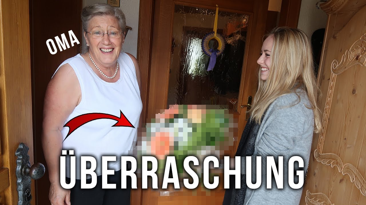 Gratis Mutter Wixst Mir Einen Runter Des Unsere OMA FREUT sich WAHNSINNIG über ihr GEBURTSTAGSGESCHENK ! 😍 | CMC