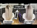 Gelber Ansatz, Haare abmattieren | L'Oréal Dialight