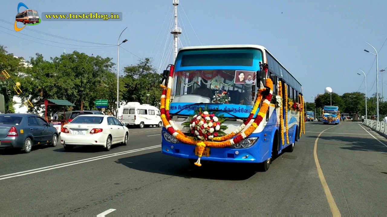 2020 FIRST INAUGURAL OF MTC, TNSTC & SETC BRAND NEW BUSES MOVING VIDEO COVERED BY TEAM 'TNSTC BLOG'