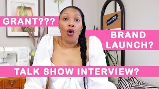 HUGE Life Update! | Talk Show Interview, Brand Launch Date, Grant?