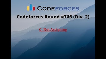 Codeforces round 766 Question C Solution | C. Not Assigning