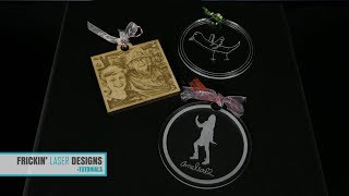 How to Make Three Cool Christmas Ornaments with Your Glowforge (Tutorial)