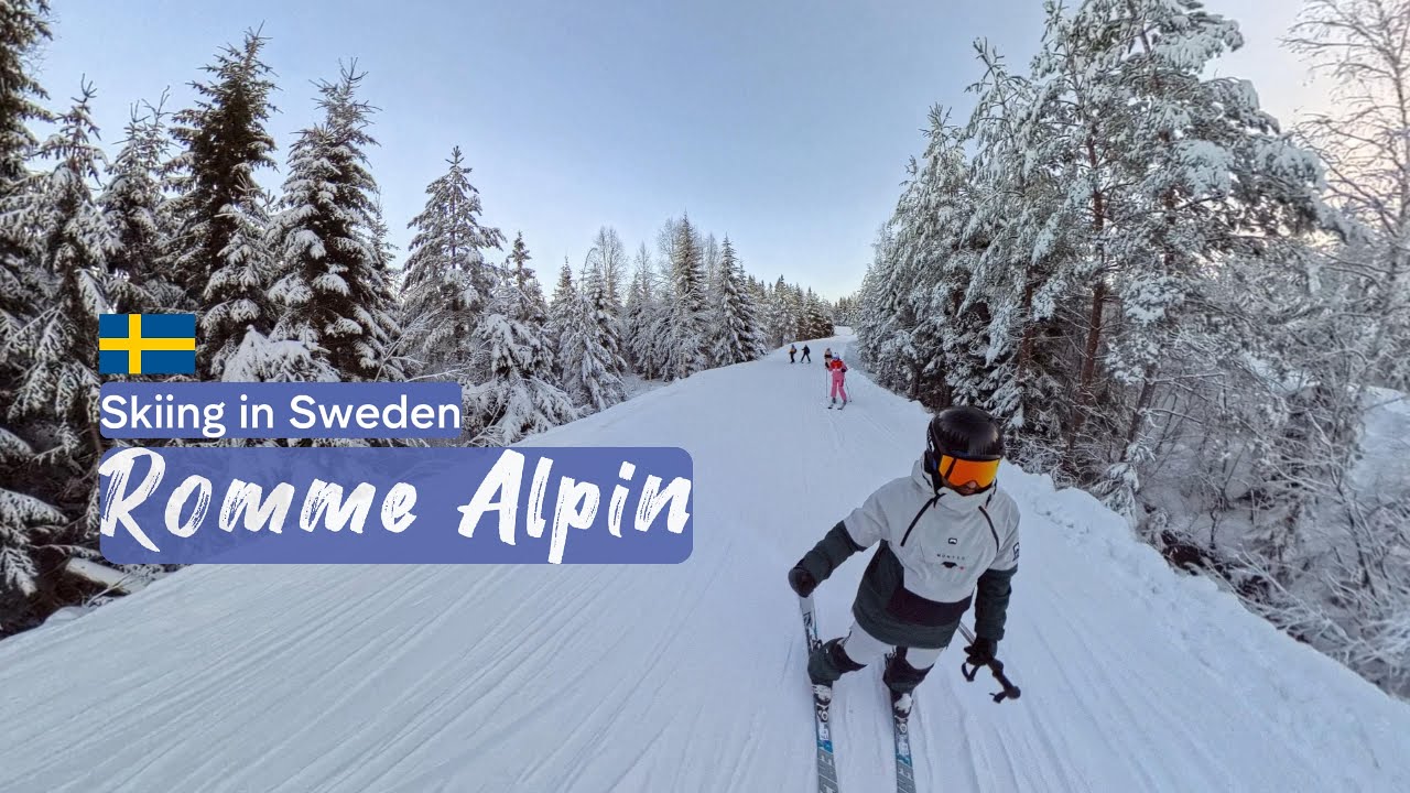 Skiing in Sweden: Exploring Romme Alpin