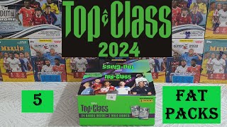 Opening 5 Fat Packs! Panini Top Class 2024 | [TR] 5 Adet Panini Futbol Kart Şişman Paket Açılışı
