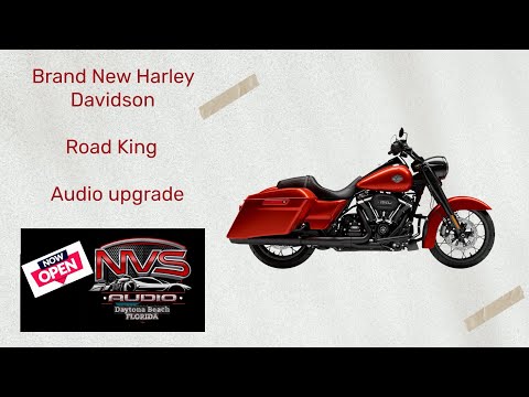 Brand New Road king in for a Nvs Audio stage 1  Two speaker audio upgrade . 