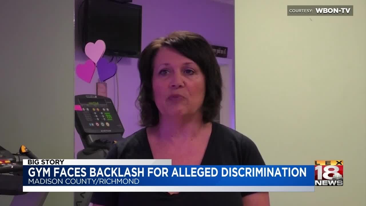 Gym Faces Backlash For Alleged Discrimination newspaper mockup
