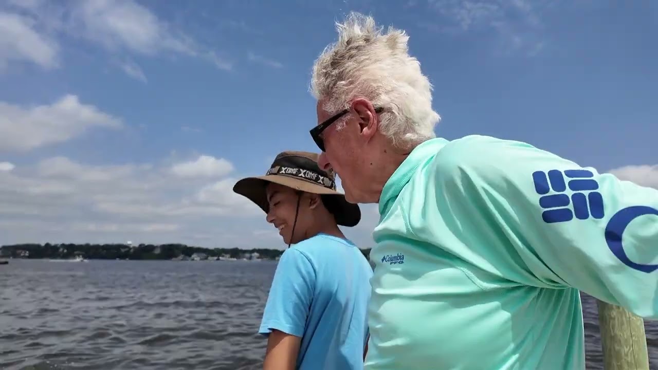 Crabbing with Grandpa & Enzo – Bayville NJ | Priceless Family Day
