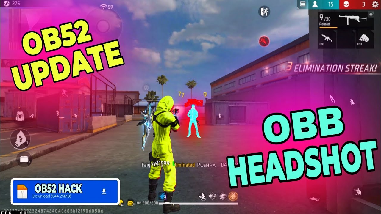 Ob52 Update ✅ Free Fire Auto Headshot Config File 🎯 Free Fire Max Panel Injector Hack 🔥Free Fire