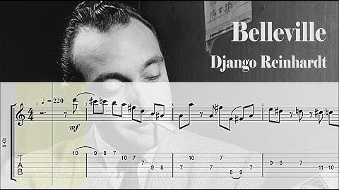 Belleville - Django Reinhardt | Gypsy Guitar Tab