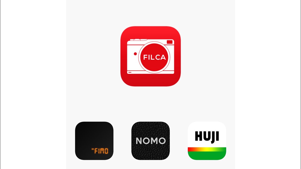 Film camera apps YouTube