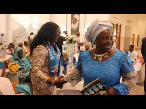 Professor Angela F. Miri given Award as Worthy Ambassador of UJAA