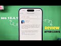 New Update In iphones - ios 18.4.1, Full Review After 5 Days Of Usage, New Bugs ?