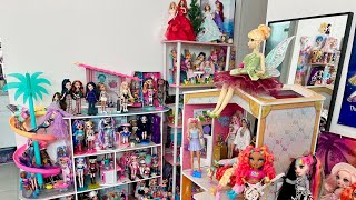 2024 Doll Collection Room Tour! Disney, Monster High, Barbie, Bratz, Rainbow High, Pullip, and More!