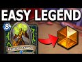 Easy legend with this surprising new miniset deck  hearthstone