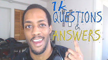 1000 SUBSCRIBERS!! Questions & Answers