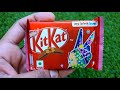 Unboxing challenge of nestle kitkat