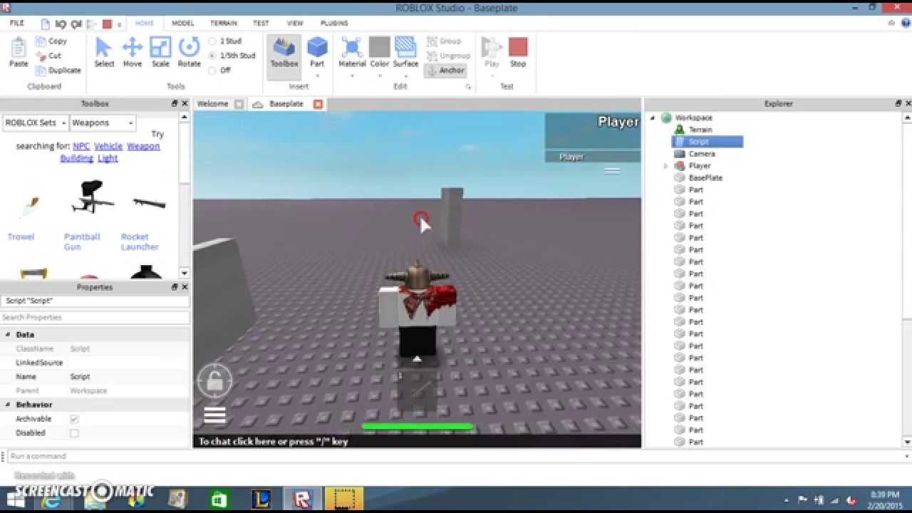 Roblox Studio Tutorial: How to make things destroyable - YouTube