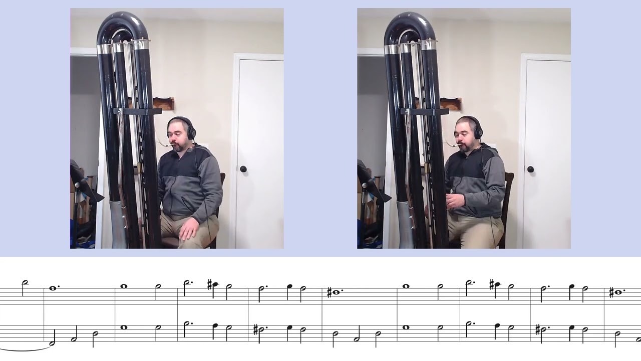Silent Night for Subcontrabassoon Duet [Good Speakers Advised]