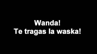 Letra 'EL PETE DE WANDA' El bananero