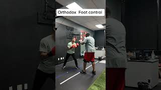 Boxing foot control #boxing #boxingtechnique #boxingfootwork